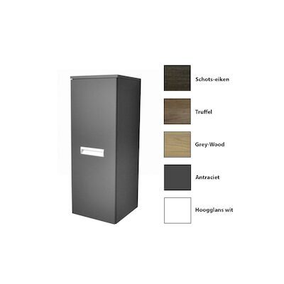 Kolomkast Sanicare Q2/Q3/Q8 Soft-Close Deur 90×33,5×32 cm Schots-Eiken