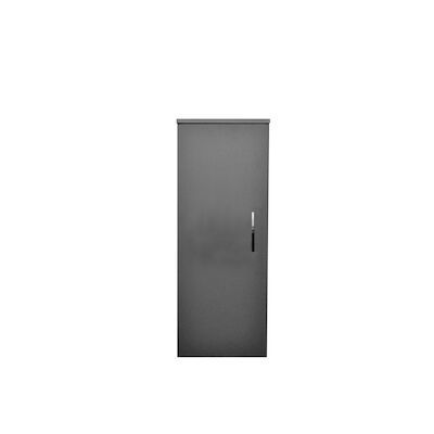 Kolomkast Sanicare Q6/Q14/Q16 Soft-Close Deur Chromen Greep 90×33,5×32 cm Antraciet