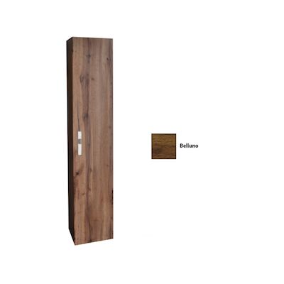 Kolomkast Sanicare Q9/Q10/Q11 1 Soft-Closing Deur Chromen Greep 160×33,5×32 cm Belluno