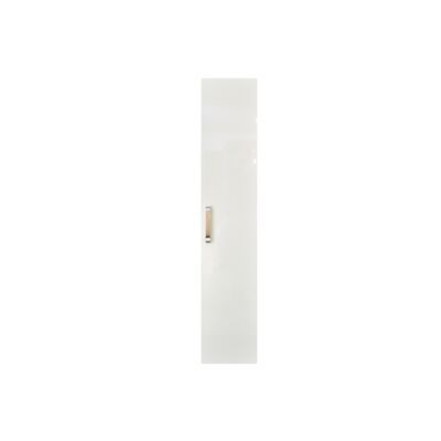 Kolomkast Sanicare Q9/Q10/Q11 1 Soft-Closing Deur Chromen Greep 160×33,5×32 cm Hoogglans Wit