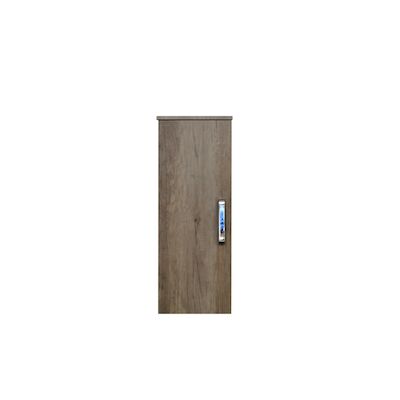 Kolomkast Sanicare Q9/Q10/Q11 Soft-Close Deur Chromen Greep 90×33,5×32 cm Truffel