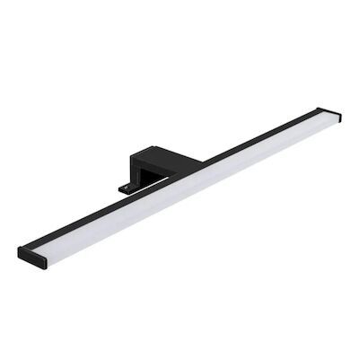 LED Spiegellamp Allibert Azuro 60 cm 6W 4000K Mat Zwart