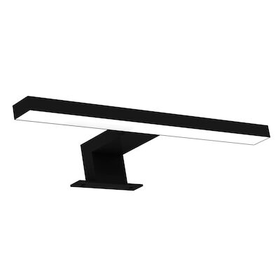 LED Spiegellamp Allibert Rigel 4,8 Watt 30×4,3x10cm Mat Zwart