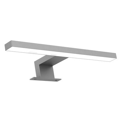 LED Spiegellamp Allibert Rigel 4,8 Watt 30×4,3x10cm Zilver