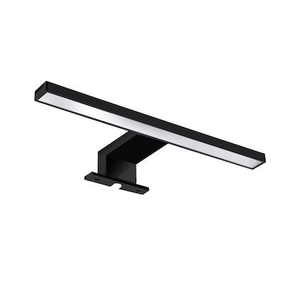 LED Spiegellamp BWS 30cm 230V 5W 4000K Mat Zwart