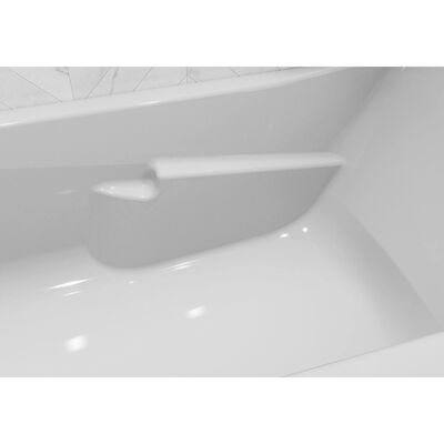 Ligbad Allibert Aero Confort Rechthoekig Bad 170x75x52 cm Incl. Afvoerdeksel En Poten