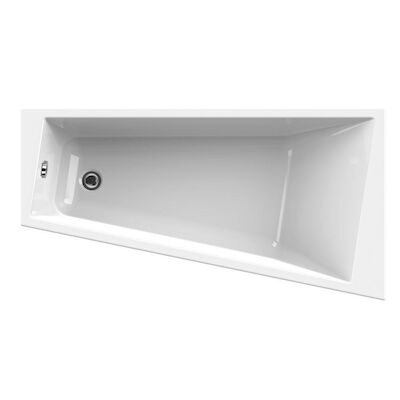 Ligbad Allibert Spacy 170×90 cm Rechts Asymmetrisch