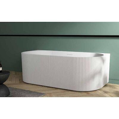 Ligbad Arcqua Costilla Back To Wall 170×80 Acryl Glans Wit