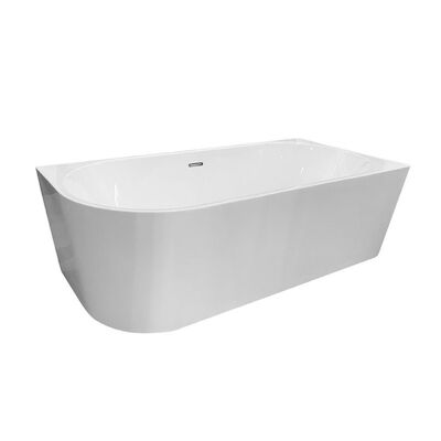 Ligbad Arcqua Patia Back To Wall 170×80 Acryl Glans Wit Rechts