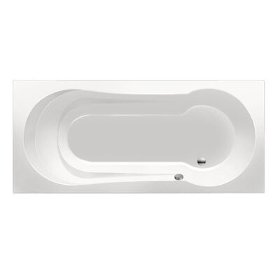 Ligbad Beterbad Xenz Barbados 180x80x45 cm Wit