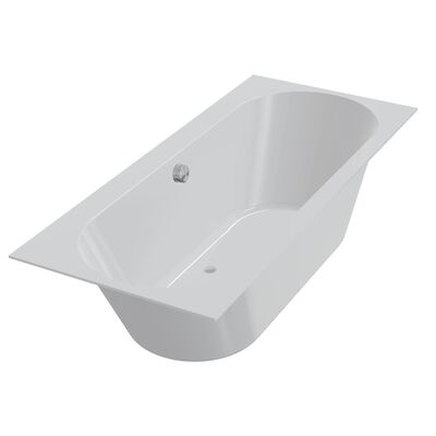 Ligbad Beterbad Xenz Madeira 160×75 cm Inclusief Badpoten Wit