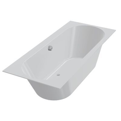 Ligbad Beterbad Xenz Madeira 170×75 cm Inclusief Badpoten Wit