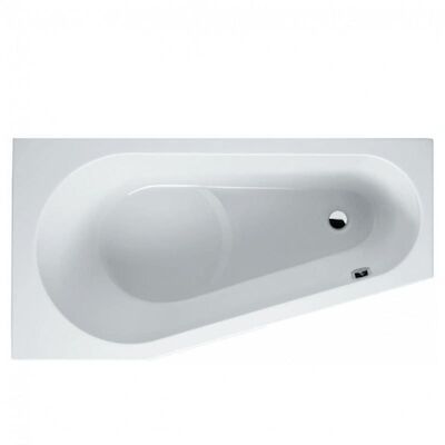 Ligbad Riho Delta 150 x 80 cm RECHTS wit