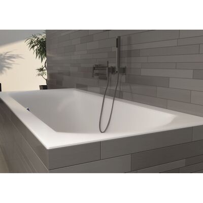 Ligbad Riho Linares 190×90 Velvet White (Mat wit)