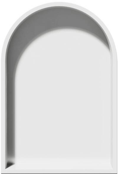 Looox BoX Arc Inbouwnis 32x7x47cm White