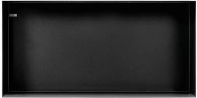 LoooX Colour BoX voor inbouw en opbouw 60x10x30cm Mat Zwart