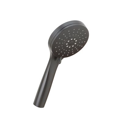Losse Handdouche Salenzi 3 Standen Rond 10 cm Mat Zwart