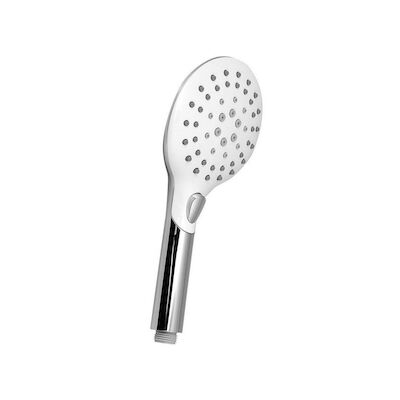 Losse Handdouche Sapho 6-standen Massage 25.7 cm Chroom / Wit
