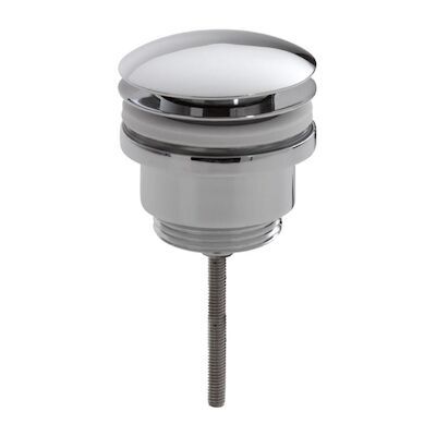 Luxe Clickwaste Wiesbaden laag model chroom 5/4 (max 6.5 cm)