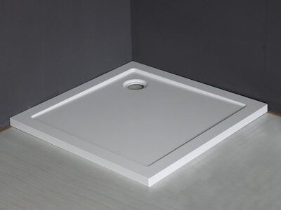 Luxe douchebak SMC vierkant 90 x 90 x 4 cm wit
