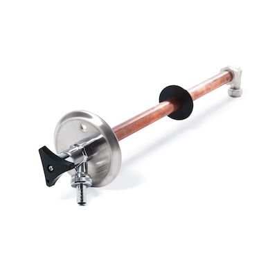 Luxe Vorstvrije Gevelkraancombinatie met Keerklep 22×3/4 Chroom