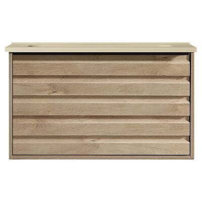Meubelset Differnz Elin 60 cm Eiken/Taupe