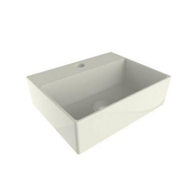 Mini Fontein Plieger Kansas 1 Kraangat 29×23 cm Zonder Overloop Wit