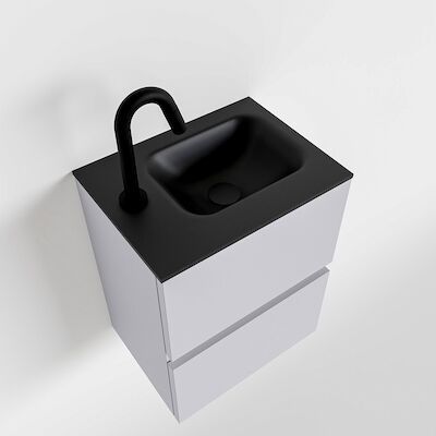 MONDIAZ ADA 40cm toiletmeubel cale. LEX wastafel urban links 1 kraangat