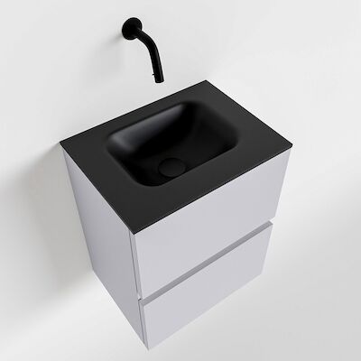 MONDIAZ ADA 40cm toiletmeubel cale. LEX wastafel urban midden zonder kraangat