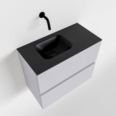 MONDIAZ ADA 60cm toiletmeubel cale. LEX wastafel urban links zonder kraangat
