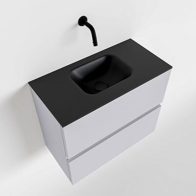 MONDIAZ ADA 60cm toiletmeubel cale. LEX wastafel urban midden zonder kraangat