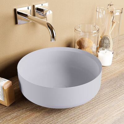 MONDIAZ COSS Waskom solid surface 36cm kleur Cale / Cale