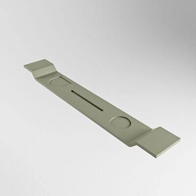 MONDIAZ EASY Badplank 86cm solid surface kleur Army