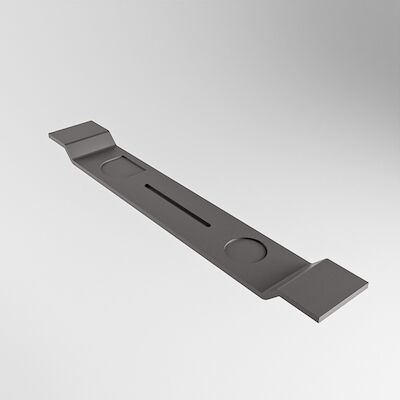 MONDIAZ EASY Badplank 86cm solid surface kleur DarkGrey