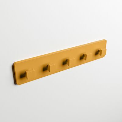 MONDIAZ EASY Handdoekhaakjes 45cm solid surface kleur Ocher