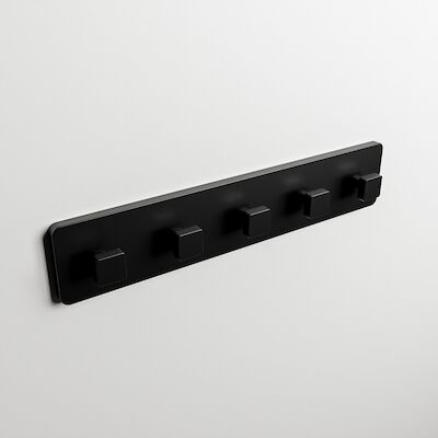 MONDIAZ EASY Handdoekhaakjes 45cm solid surface kleur Urban