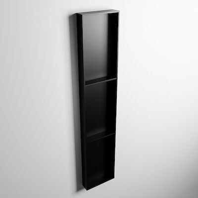 MONDIAZ EASY Nis 149,5×29,5cm in solid surface kleur Urban | Urban. 3 vakken geschikt voor in- of opbouw