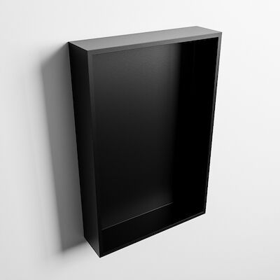 MONDIAZ EASY Nis 44,5×29,5cm in solid surface kleur Urban | Urban. 1 vak geschikt voor in- of opbouw