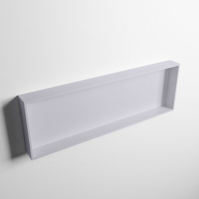 MONDIAZ EASY Nis 89,5×29,5cm in solid surface kleur Cale | Cale. 1 vak geschikt voor in- of opbouw