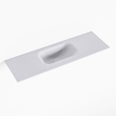 MONDIAZ EDEN Cale solid surface inleg wastafel voor toiletmeubel 70cm. Positie wasbak midden