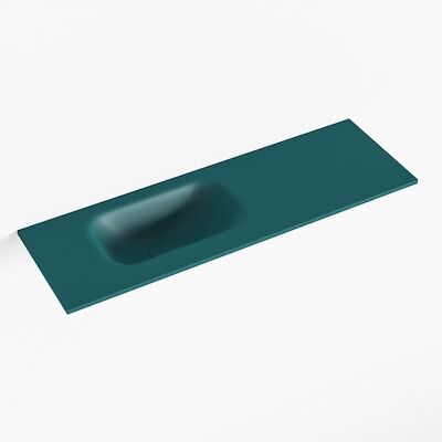 MONDIAZ EDEN Smag solid surface inleg wastafel voor toiletmeubel 70cm. Positie wasbak links
