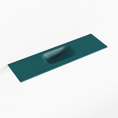 MONDIAZ EDEN Smag solid surface inleg wastafel voor toiletmeubel 80cm. Positie wasbak midden