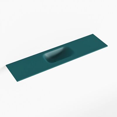 MONDIAZ EDEN Smag solid surface inleg wastafel voor toiletmeubel 90cm. Positie wasbak midden