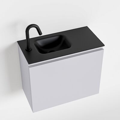 MONDIAZ OLAN 60cm toiletmeubel cale. LEX wastafel urban links 1 kraangat