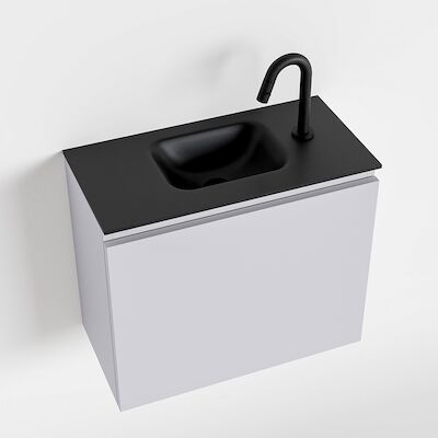 MONDIAZ OLAN 60cm toiletmeubel cale. LEX wastafel urban midden 1 kraangat