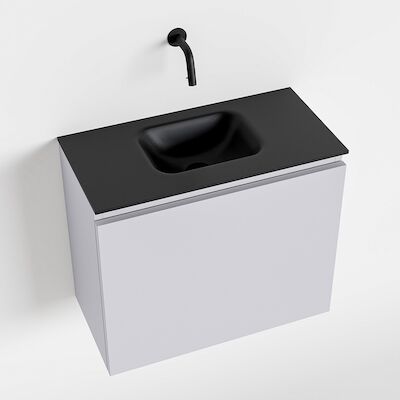MONDIAZ OLAN 60cm toiletmeubel cale. LEX wastafel urban midden geen kraangat