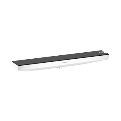 Muuraansluiting HansGrohe Rainfinity Porter 500 Met Douchehouder Rechts En Planchet Mat Wit