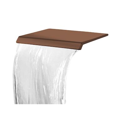 Muuruitloop Best Design met Waterval Dule t.b.v. Douche en Bad PVD Glans Brons