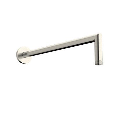 Muuruitloop Hotbath Mate 50 cm Verzwaard Rond Geborsteld Nikkel