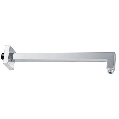 Muuruitloop Wiesbaden Rombo Vierkant 40cm Chroom